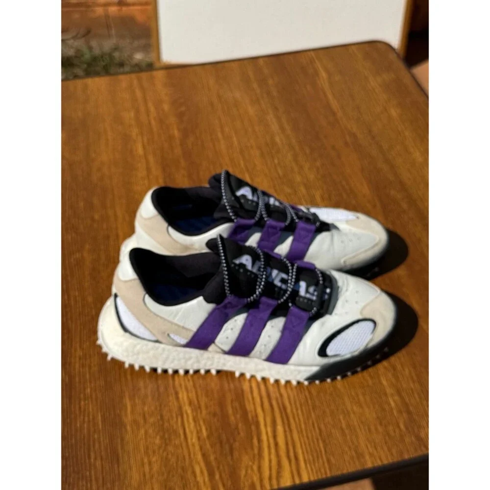 Adidas ALEXANDER WANG AW Turnout Trainer White Purple US 10.5